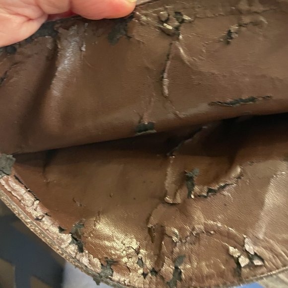 Vince Camuto Basira burly brown pull up knee high leather women’s size 6 - Picture 2 of 7